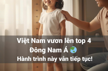 Chiều cao trung bình người Việt 2025: Tăng hơn 3 cm sau 10 năm