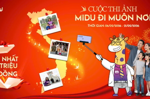 Cuộc thi ảnh online "Midu đi muôn nơi"