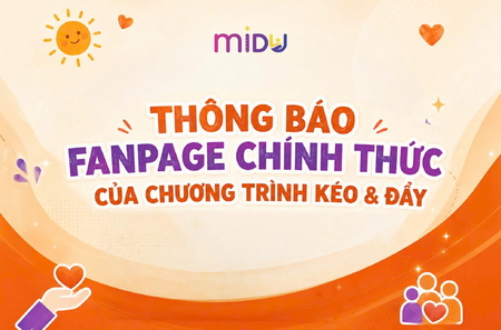 CÔNG BỐ FANPAGE CHÍNH THỨC CỦA CHƯƠNG TRÌNH KÉO & ĐẨY