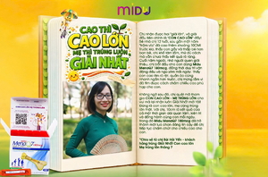 Con thì cao lớn, mẹ thì trúng luôn Giải Nhất