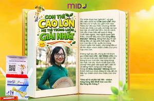 Con thì cao lớn, mẹ thì trúng luôn Giải Nhất