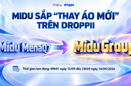 THÔNG BÁO QUAN TRỌNG: GIAN HÀNG MIDU TRÊN DROPPII TẠM ĐÓNG ĐỂ CHUYỂN ĐỔI TÊN