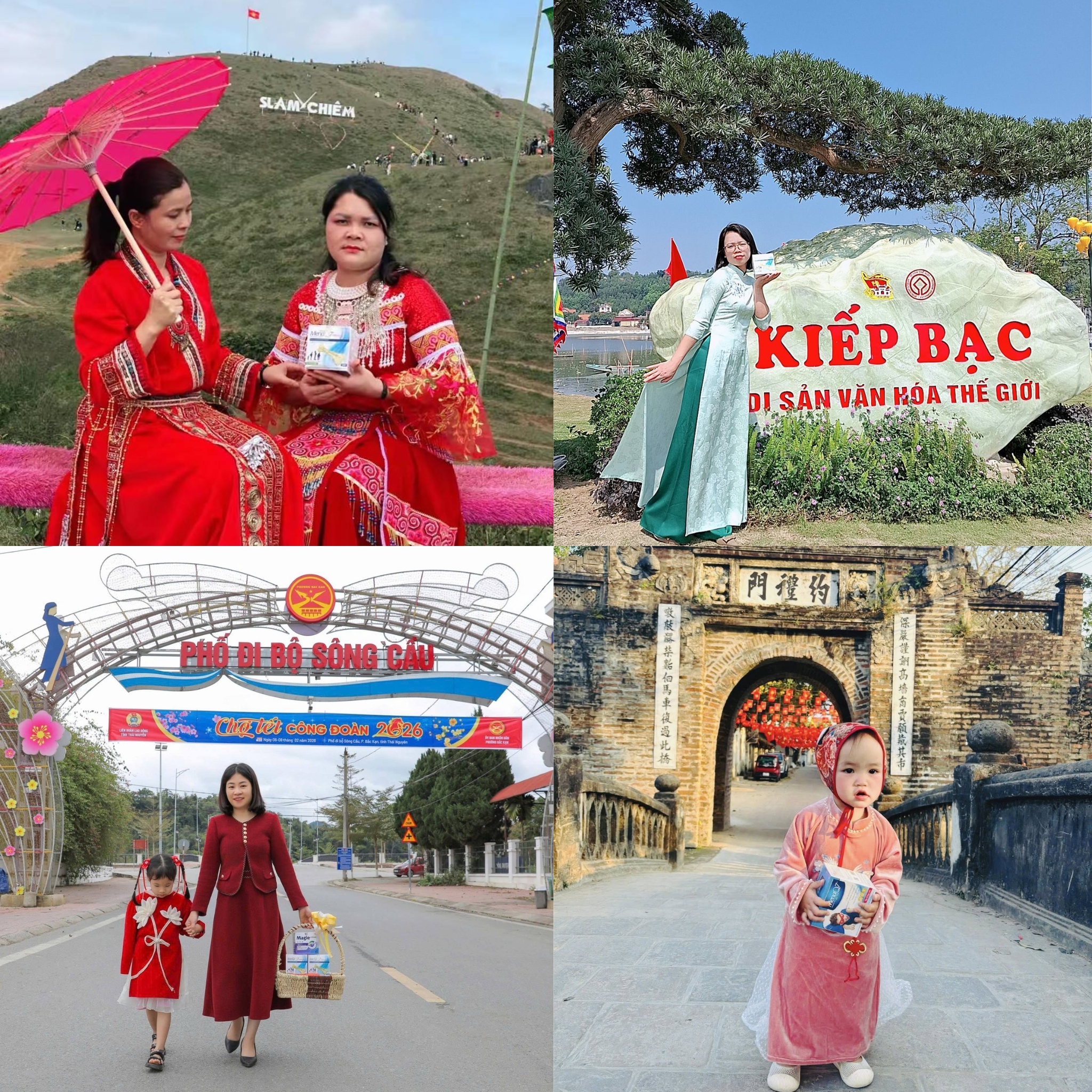 Hành trình ghi dấu hình ảnh Midu tại nhiều địa điểm văn hóa 3 miền