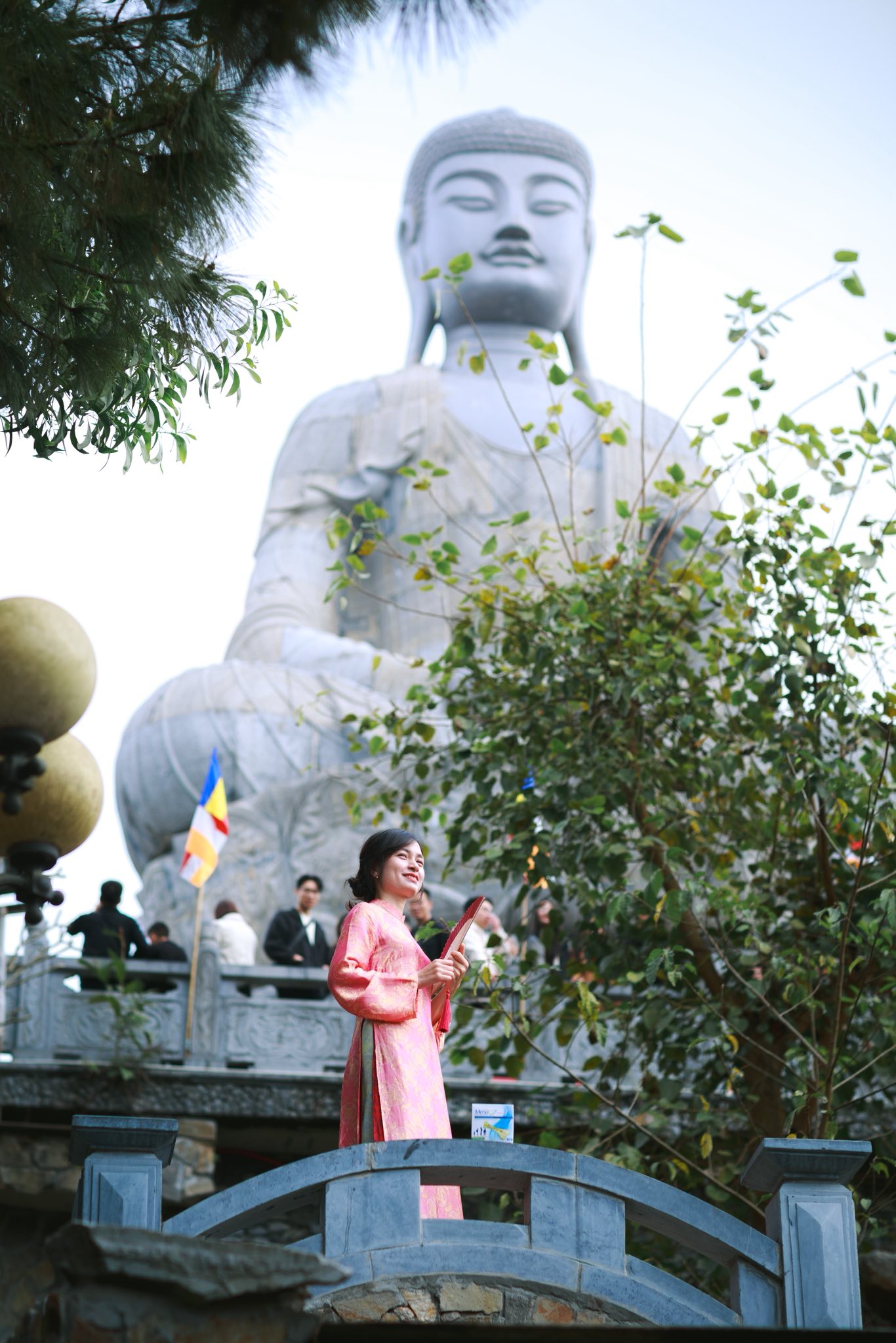 Giải Nhất thuộc về thí sinh Trần Thị Thùy Dung với tác phẩm chụp tại Chùa Phật Tích (Bắc Ninh)